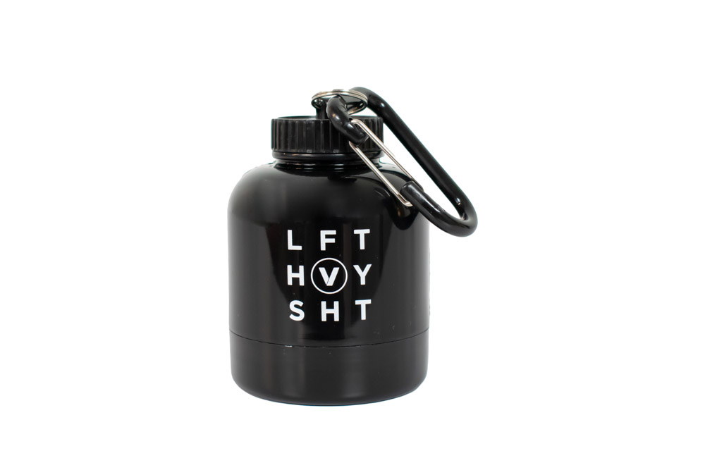 TO GO POWDER CONTAINER - BLACK