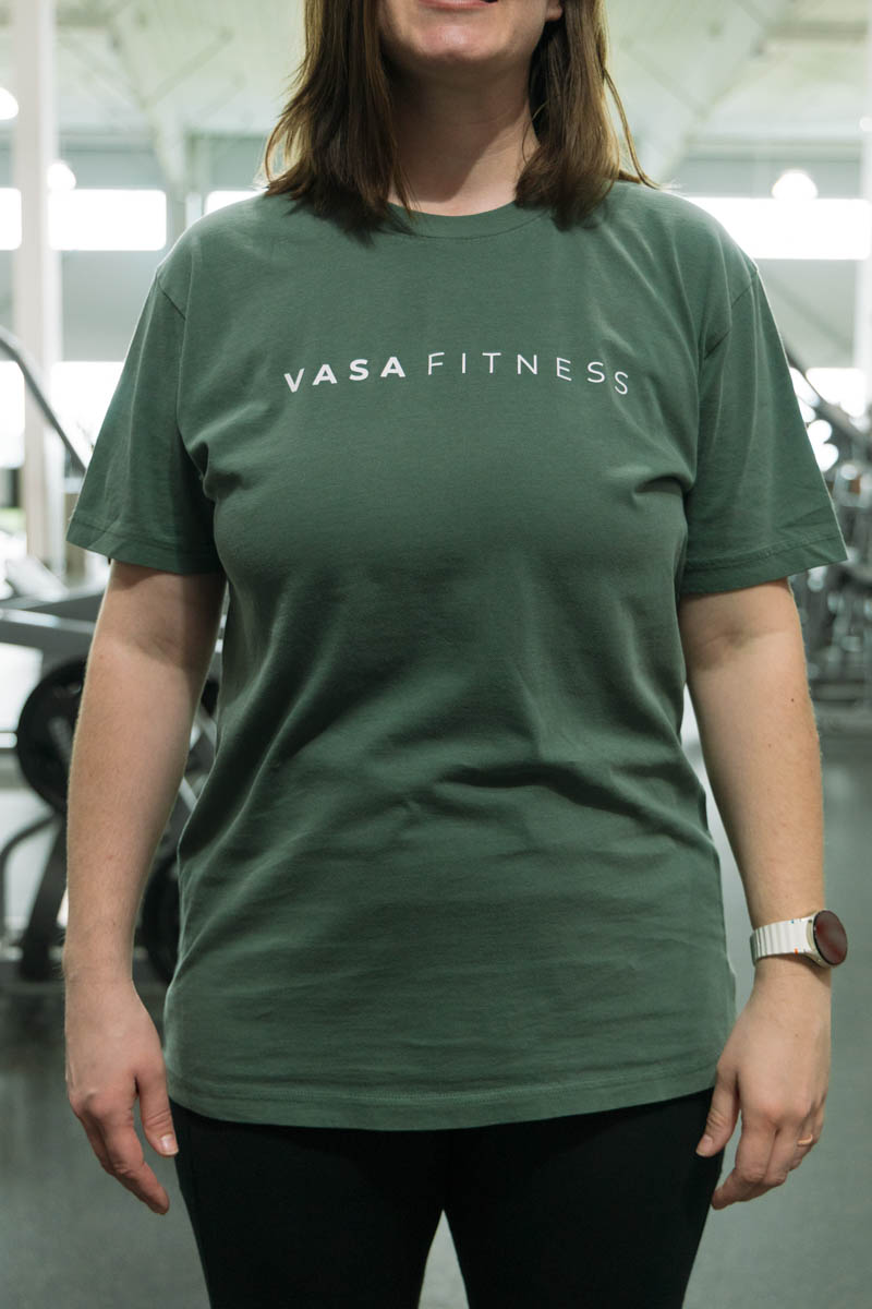 VASA FITNESS TEE- GREEN - Image 2