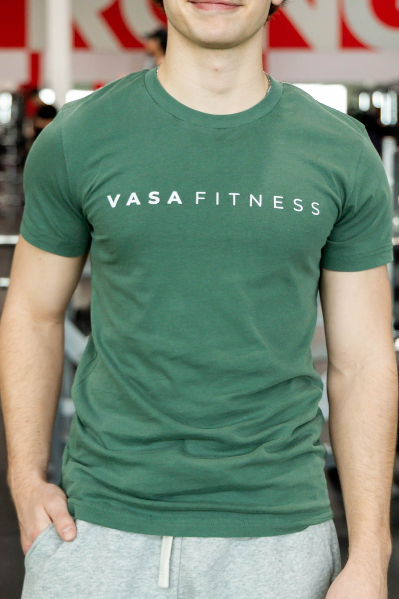 VASA FITNESS TEE- GREEN