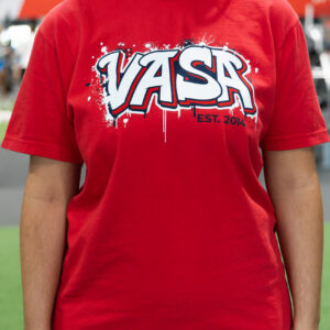 RED, WHITE AND VASA TEE