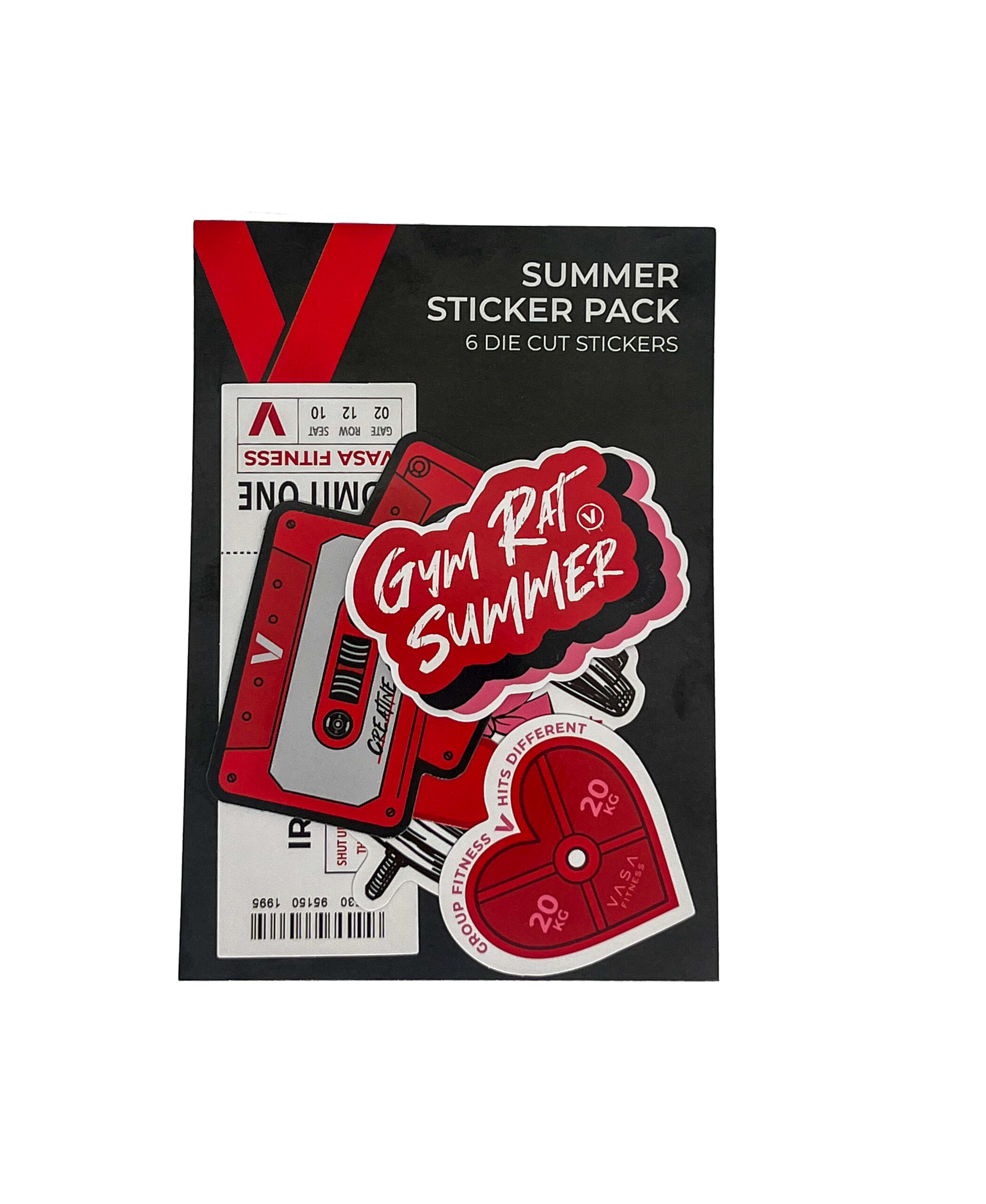 VASA Fitness Sticker Pack