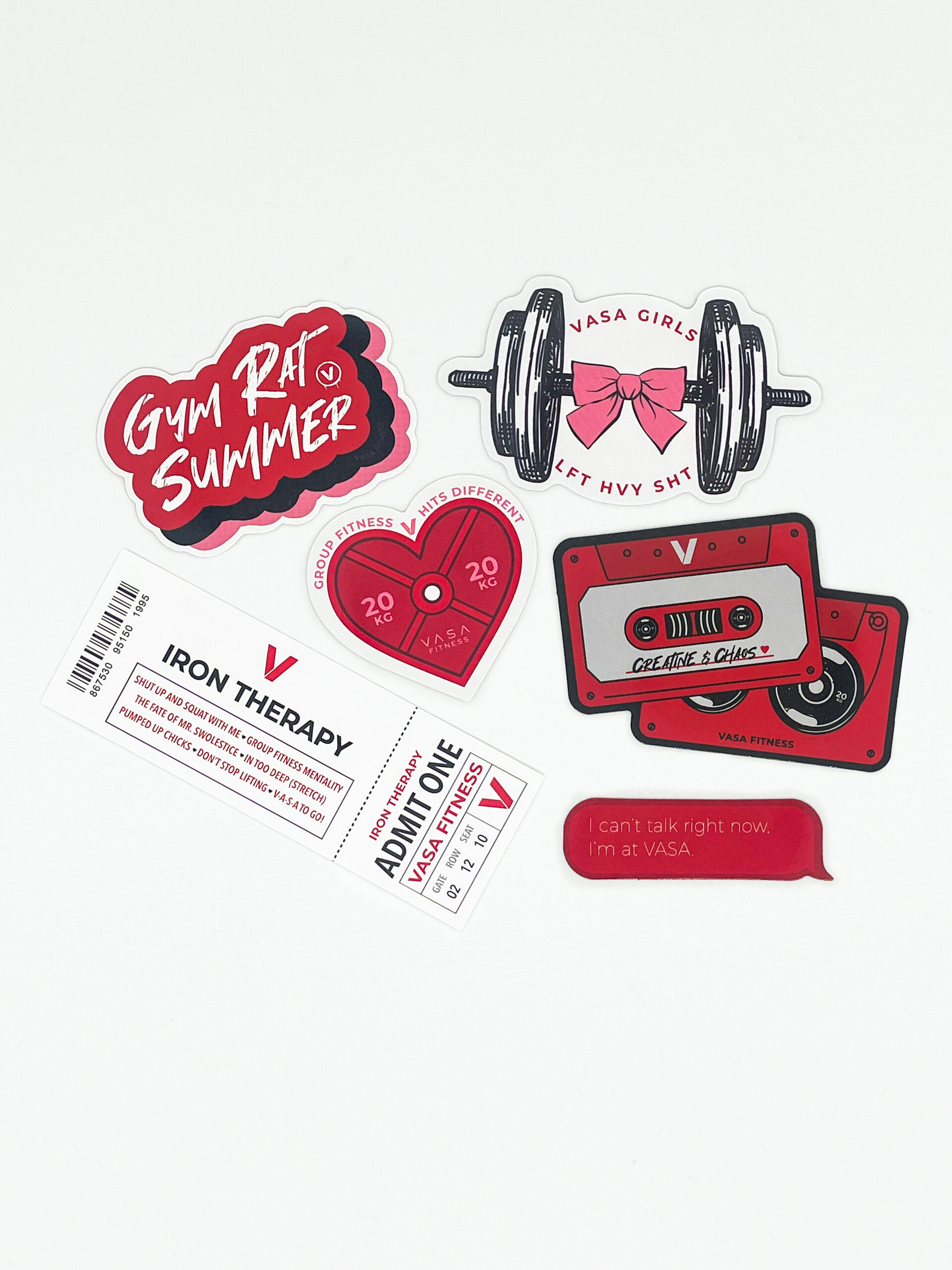 VASA Fitness Sticker Pack - Image 2