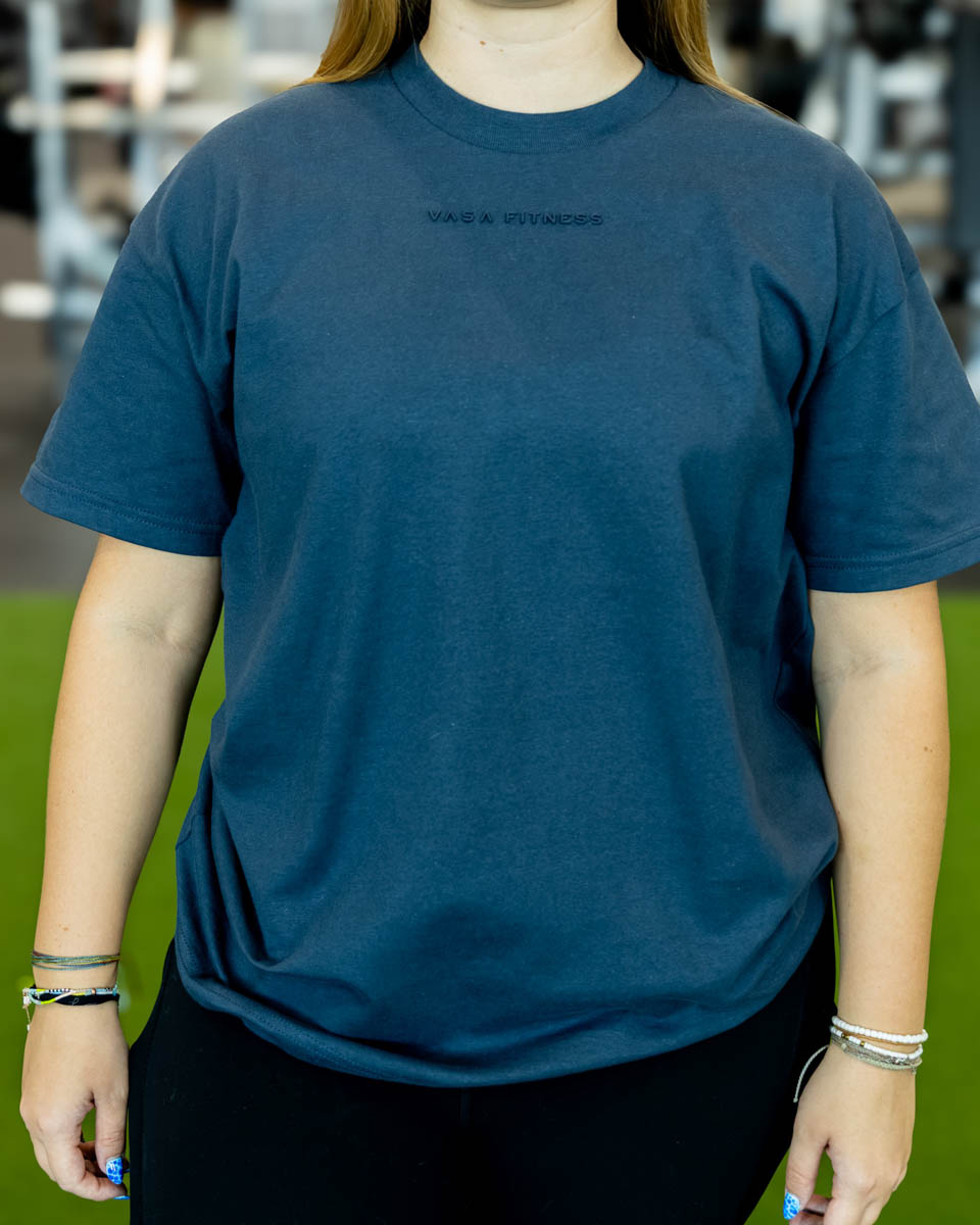 VASA Crew Tee – Blue - Image 3
