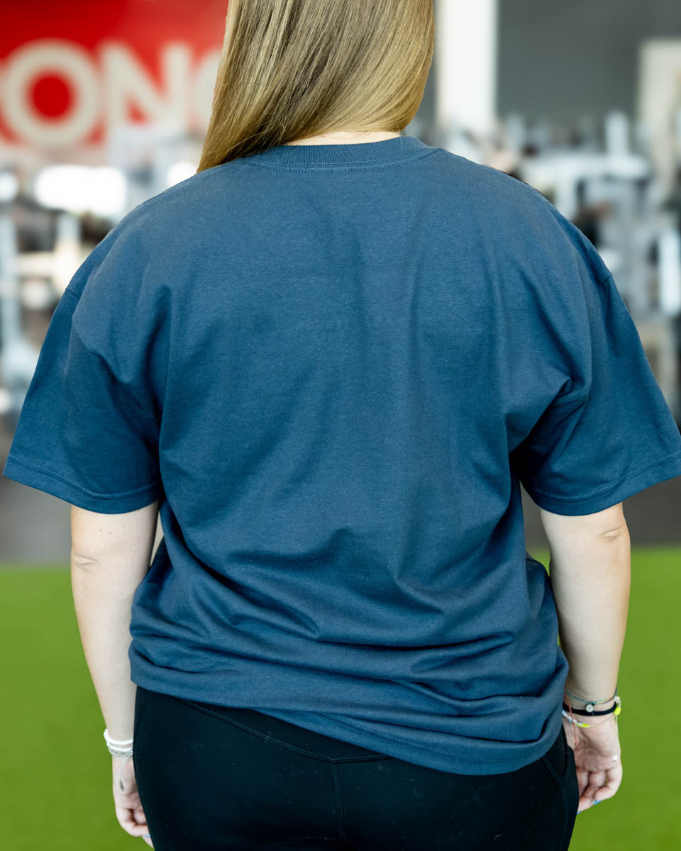 VASA Crew Tee – Blue - Image 4